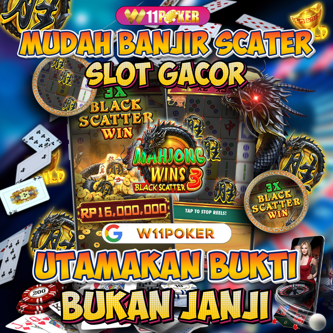 RTP Live : Bocoran RTP Live Slot Online Gacor W11Poker Hari Ini.